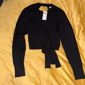 Cropped Abercrombie and Fitch sweater